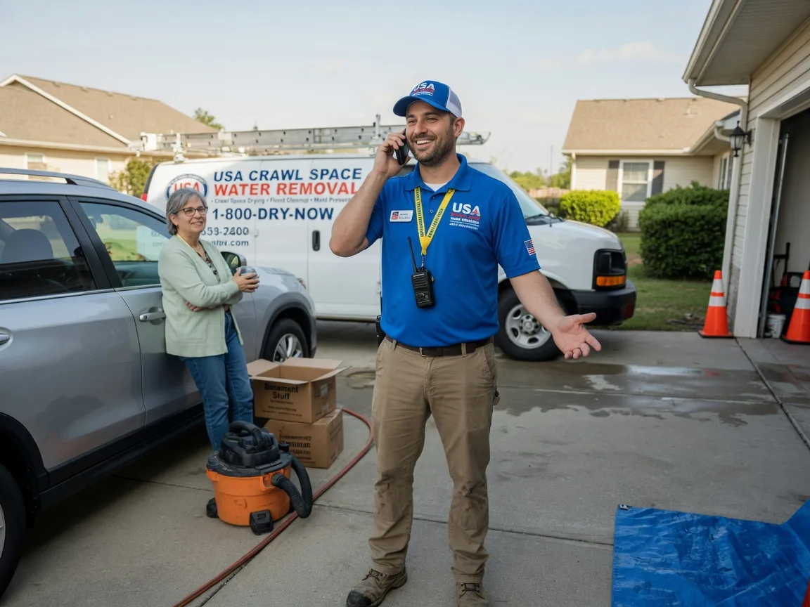 Crawl Space Water Removal Mendon, OH FAQs